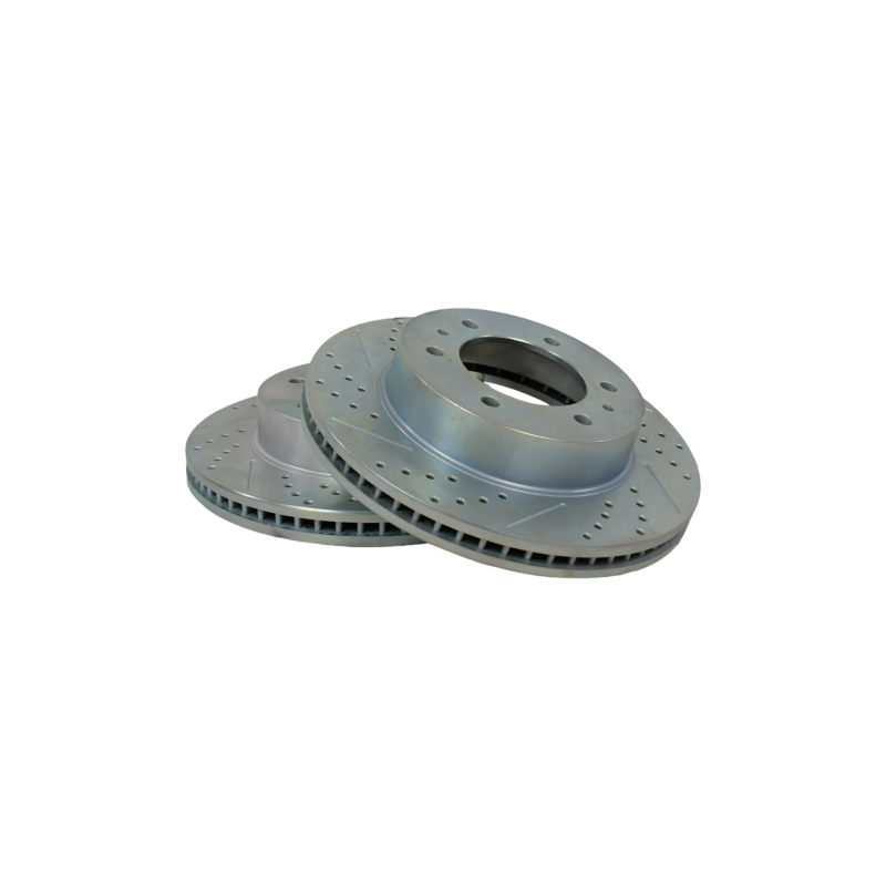 Hummer H3T Brake Rotors (2) - Front - Baer Brakes - Claw Performance Rotors (Slot & Drilled) - `09-`10